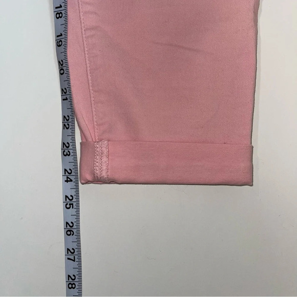Torrid Pink Mid-rise Stretch Twill Chino Skinny Cropped Pants 10 Women’s - Picture 11 of 14